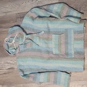 Mexican Pullover Baja poncho